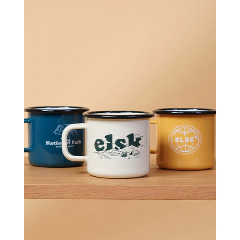 Enamel mug
